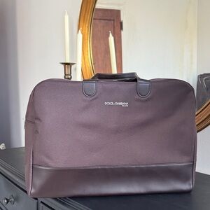 Dolce & Gabbana Dark Brown Duffel Bag